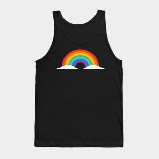 RAINBOW WITH CLOUDS Tank Top